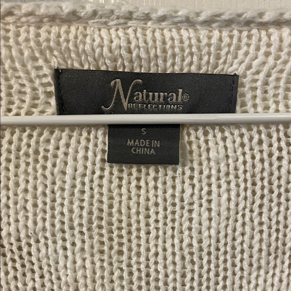 Natural Reflections Cream Knit Sweater - Picture 2 of 5